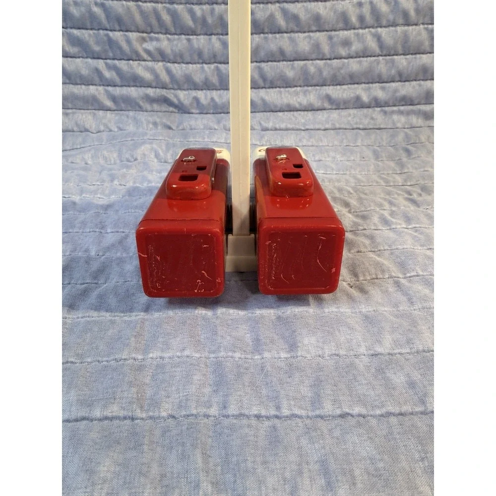 1993 | Coca-Cola Double Gas Pump Salt & Pepper Shakers | Vintage Décor